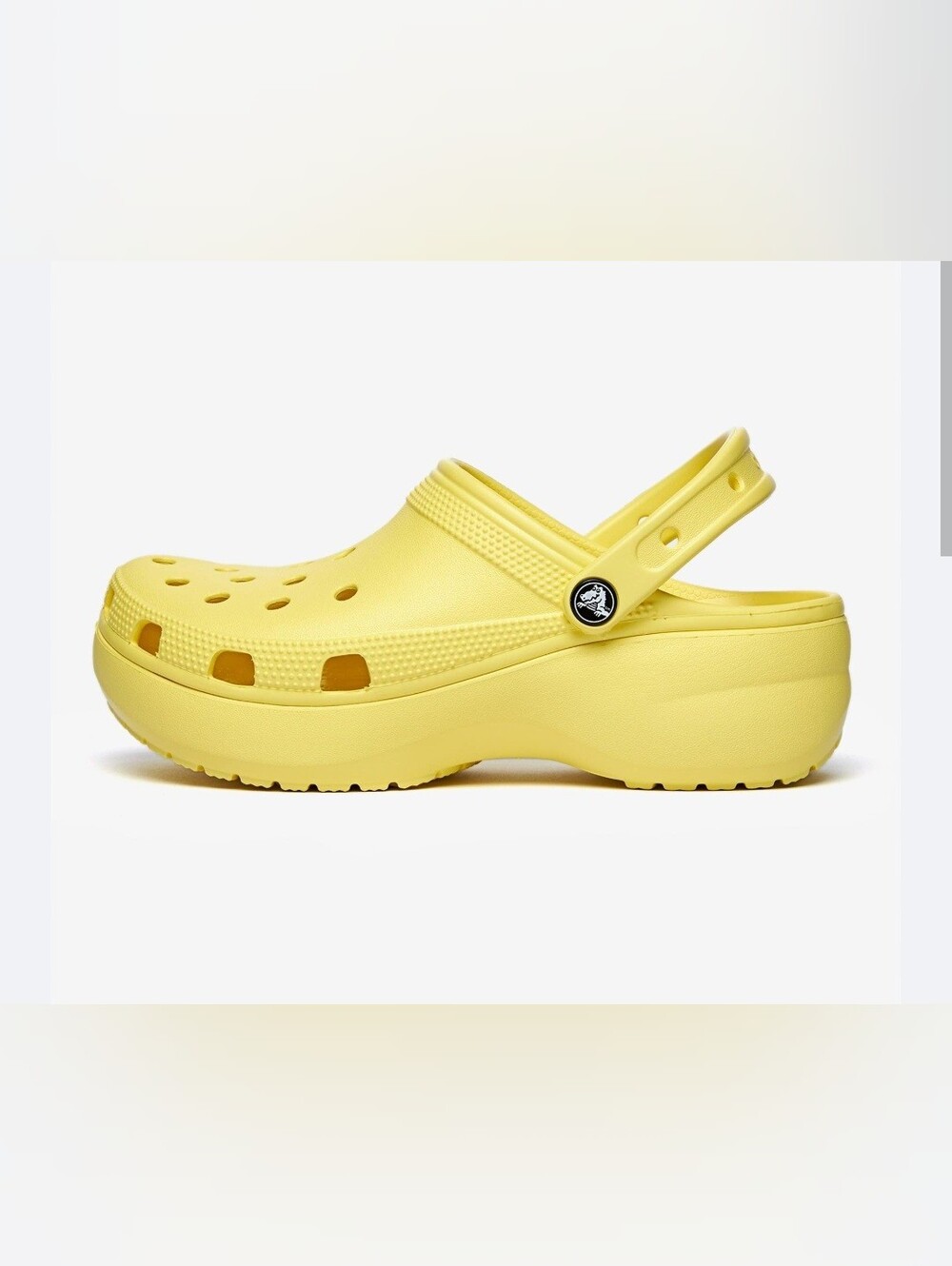 Crocs Classic Platform Clog Banana Yellow Women’s 8 NWT